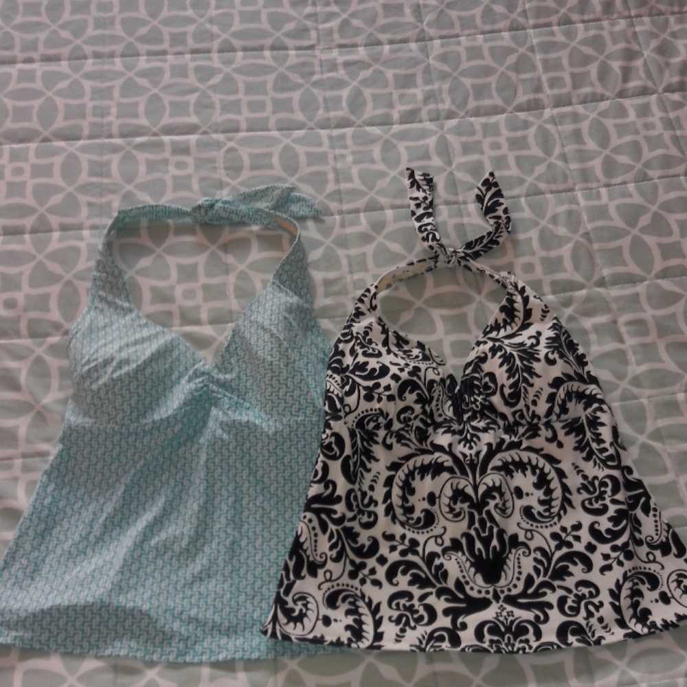 Two Lands End tankini tops